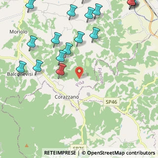 Mappa Via della Pieve, 56028 San Miniato PI, Italia (3.08118)