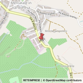 Mappa Via C. Levi, 9/11, 50020 San Casciano in Val di Pesa, Firenze (Toscana)