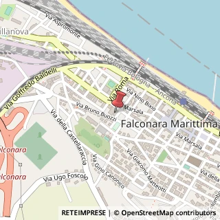 Mappa Via Fratelli Rosselli, 18, 60015 Falconara Marittima, Ancona (Marche)