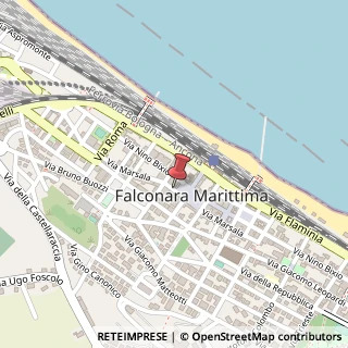 Mappa Via marsala 40, 60015 Falconara Marittima, Ancona (Marche)