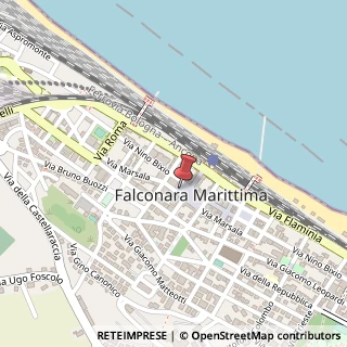Mappa Piazza Giuseppe Mazzini, 5, 60015 Falconara Marittima, Ancona (Marche)