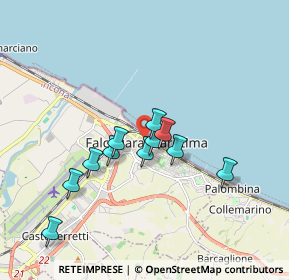 Mappa Piazza Giuseppe Mazzini, 60015 Falconara Marittima AN, Italia (1.49545)