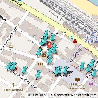 Mappa Piazza Giuseppe Mazzini, 60015 Falconara Marittima AN, Italia (0.05926)