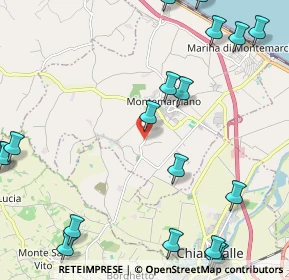 Mappa Via Montespirello, 60018 Montemarciano AN, Italia (3.2255)