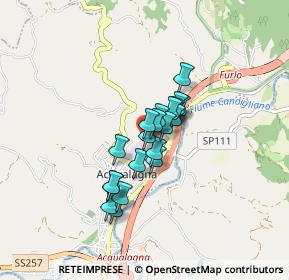 Mappa Via del Lavoro, 61041 Acqualagna PU, Italia (0.555)