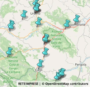 Mappa Via del Lavoro, 61041 Acqualagna PU, Italia (10.4615)