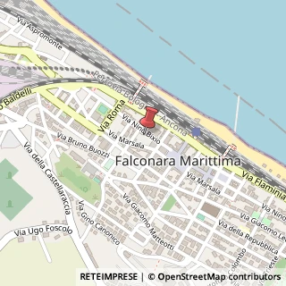 Mappa Via Nino Bixio, 98, 60015 Falconara Marittima, Ancona (Marche)