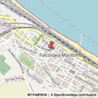 Mappa Via Marsala, 42, 60015 Falconara Marittima, Ancona (Marche)