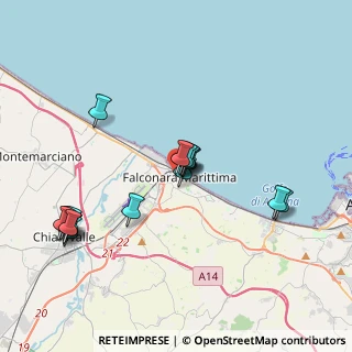 Mappa Via Marsala, 60015 Falconara Marittima AN, Italia (3.81188)