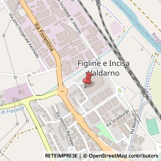 Mappa Via Ungheria, 40, 50063 Figline e Incisa Valdarno, Firenze (Toscana)