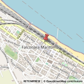Mappa Via Flaminia, 562, 60015 Falconara Marittima, Ancona (Marche)