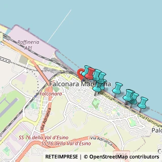 Mappa Piazza Mazzini Giuseppe, 60015 Falconara Marittima AN, Italia (0.86545)