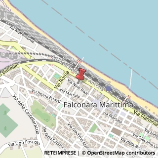 Mappa Via Antonio Fratti, 3, 60015 Falconara Marittima, Ancona (Marche)