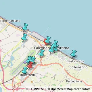 Mappa Via Zambelli, 60015 Falconara Marittima AN, Italia (2.01)
