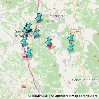 Mappa Via Montecampolesi, 50026 San Casciano in Val di pesa FI, Italia (4.4705)