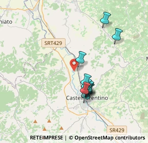 Mappa Via Ettore Majorana, 50051 Castelfiorentino FI, Italia (3.22)