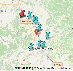 Mappa Via Ettore Majorana, 50051 Castelfiorentino FI, Italia (3.1675)