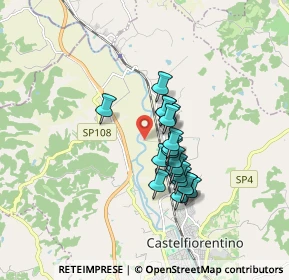 Mappa Via Ettore Majorana, 50051 Castelfiorentino FI, Italia (1.293)