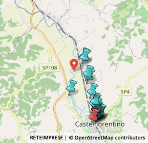 Mappa Via Ettore Majorana, 50051 Castelfiorentino FI, Italia (2.2445)