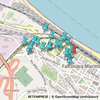 Mappa Via Stamura, 60015 Falconara Marittima AN, Italia (0.175)