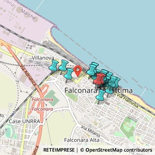 Mappa Piazza Catalani, 60015 Falconara Marittima AN, Italia (0.3415)