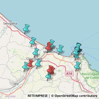 Mappa Via Giovanni Amendola, 60015 Falconara Marittima AN, Italia (8.079)