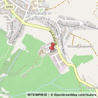 Mappa Via delle Banderuole, 9/B, 50026 San Casciano in Val di Pesa, Firenze (Toscana)