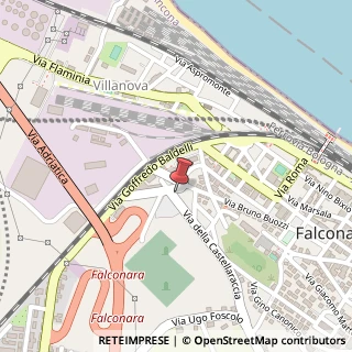 Mappa Via Castellaraccia, 5, 60015 Falconara Marittima, Ancona (Marche)