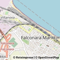 Hartă Falconara Marittima