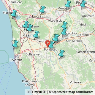 Mappa Via Provinciale Pisana Km 2+400, 56038 Ponsacco PI, Italia (18.54929)