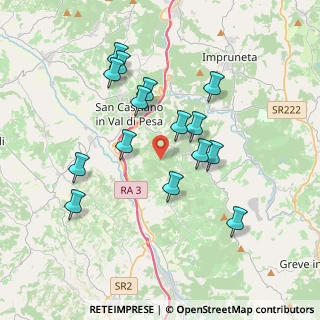Mappa Via Perseto, 50026 San Casciano in Val di pesa FI, Italia (3.63)
