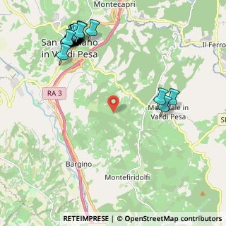 Mappa Via Perseto, 50026 San Casciano in Val di pesa FI, Italia (2.8865)