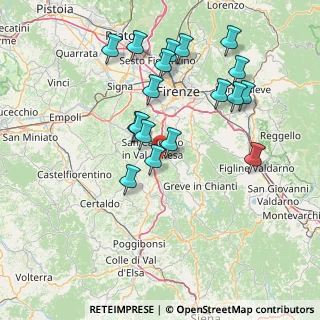 Mappa Via Perseto, 50026 San Casciano in Val di pesa FI, Italia (15.45167)