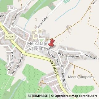 Mappa Via Antonio Gramsci, 12, 50024 San Casciano in Val di Pesa, Firenze (Toscana)