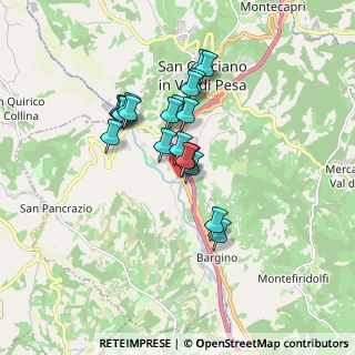 Mappa Via S. Vito di Sotto, 50026 San Casciano in Val di pesa FI, Italia (1.417)