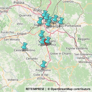 Mappa Via S. Vito di Sotto, 50026 San Casciano in Val di pesa FI, Italia (13.97667)