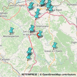 Mappa Piazza Vittorio Veneto, 50026 San Casciano in Val di pesa FI, Italia (11.05)