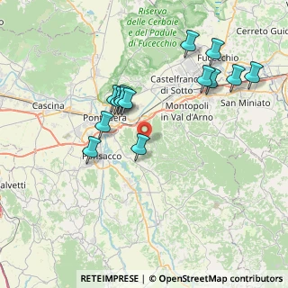 Mappa Via IV Novembre, 56025 Pontedera PI, Italia (7.84786)