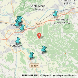 Mappa Via IV Novembre, 56025 Pontedera PI, Italia (5.22571)