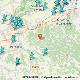 Mappa Via IV Novembre, 56025 Pontedera PI, Italia (7.1125)