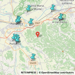 Mappa Via IV Novembre, 56025 Pontedera PI, Italia (5.70769)