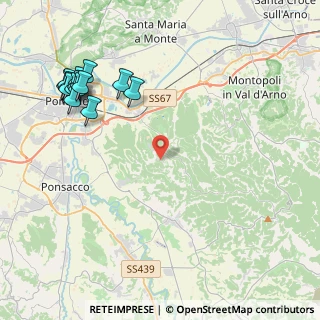 Mappa Via IV Novembre, 56025 Pontedera PI, Italia (5.50214)