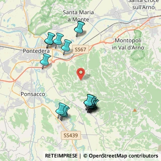Mappa Via IV Novembre, 56025 Pontedera PI, Italia (4.109)