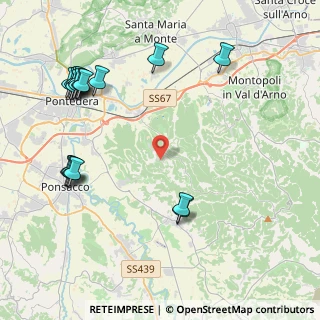 Mappa Via IV Novembre, 56025 Pontedera PI, Italia (5.37529)
