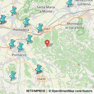 Mappa Via IV Novembre, 56025 Pontedera PI, Italia (6.78)