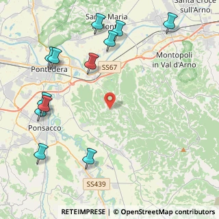 Mappa Via IV Novembre, 56025 Pontedera PI, Italia (5.69417)