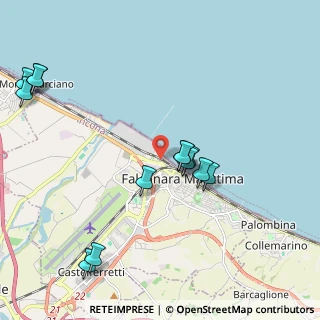 Mappa Via Federico Campanella, 60015 Falconara Marittima AN, Italia (2.36)