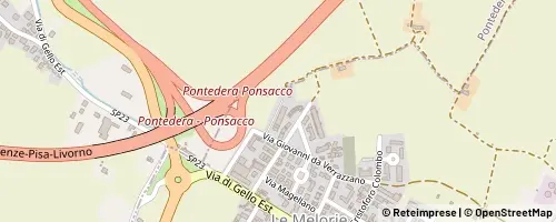 Mappa Ponsacco