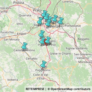 Mappa Località, 50026 San Casciano in Val di Pesa FI, Italia (13.98667)