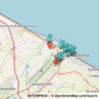 Mappa Via del Conventino, 60015 Falconara Marittima AN, Italia (1.41818)